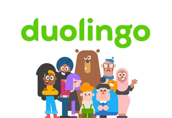 Duolingo characters group photo